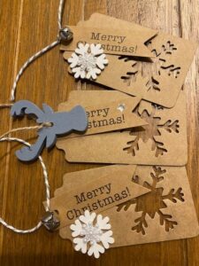 Kym's Christmas gift tags