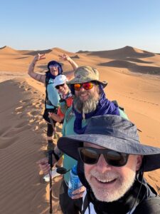 Lee and his fellow trekkers